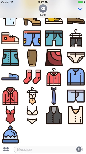 ClothesMoji - Get Dress Stickers(圖4)-速報App