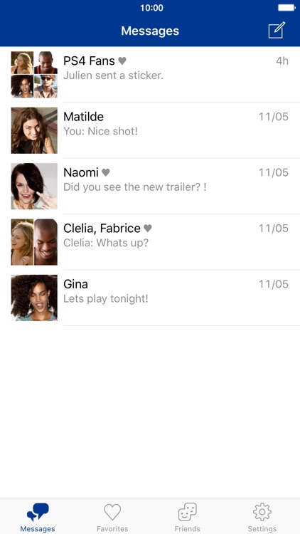 PlayStation®Messages