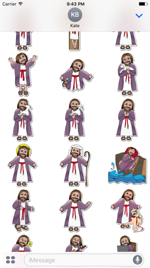 Jesus Emoji Christian Sticker App(圖2)-速報App