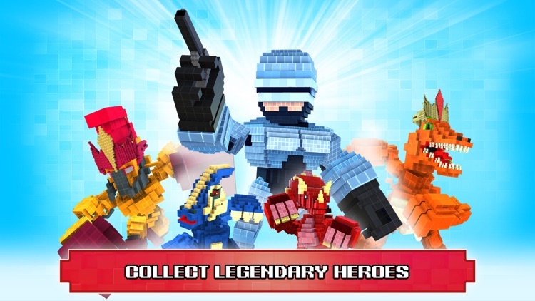 Super Pixel Heroes : Casual Arcade Action