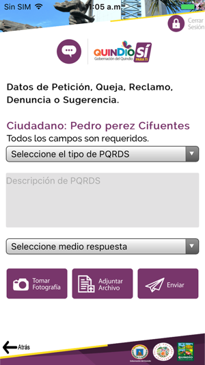 Gobernación Quindío PQRDS(圖3)-速報App