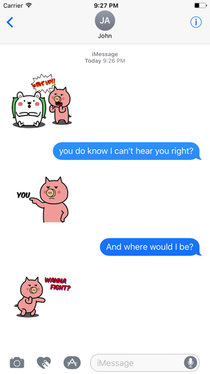 Animated PIg and BEAr Stickers(圖4)-速報App