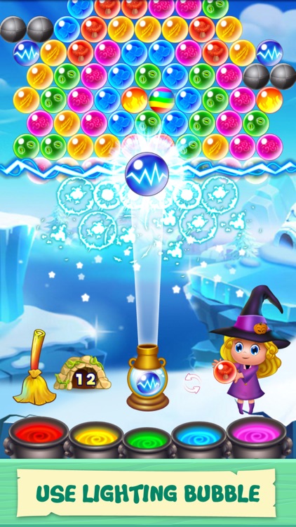 Magic Witch Pop: Bubble Shooter Games