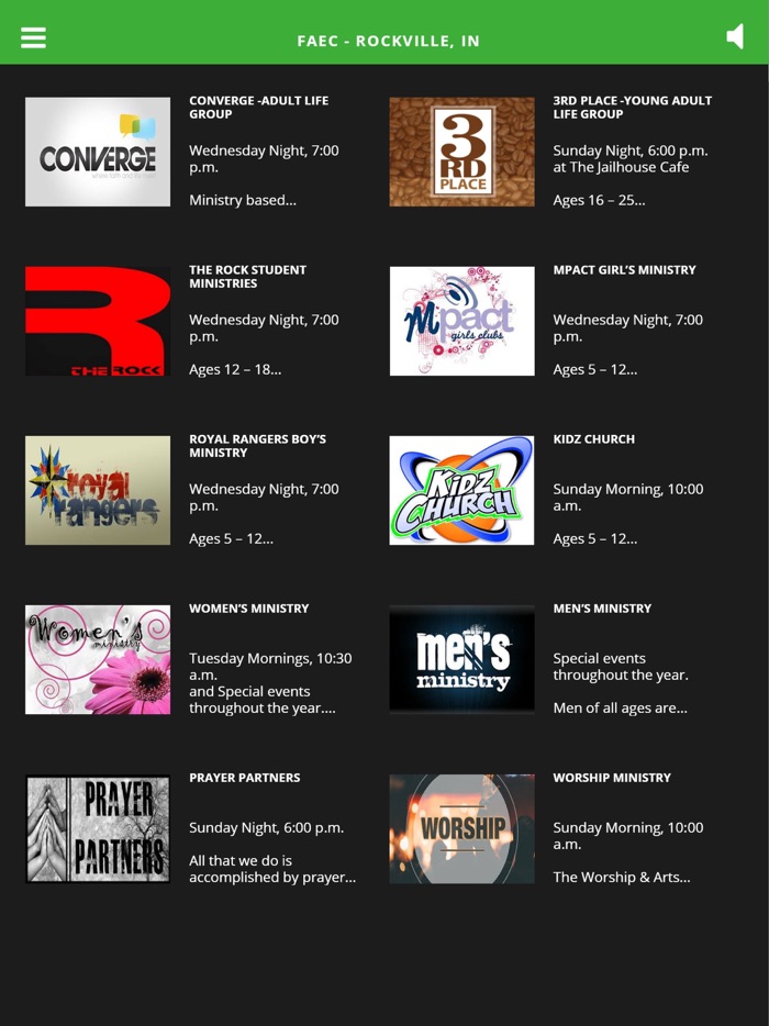 FAEC - Rockville, IN