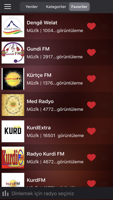 Kürtçe Radyo - Radyoyê Kurdî screenshot 3
