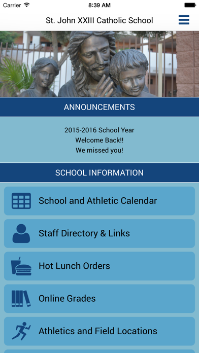 How to cancel & delete St. John XXIII Catholic School from iphone & ipad 1