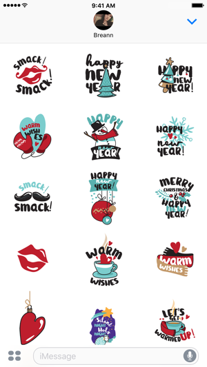 Christmas & New Year’s Stickers(圖1)-速報App