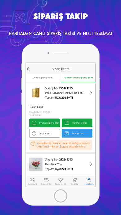ÇiçekSepeti - Online Alışveriş iphone ekran görüntüleri