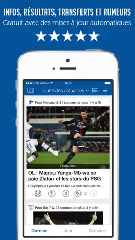 Game screenshot Actualités Football Paris mod apk