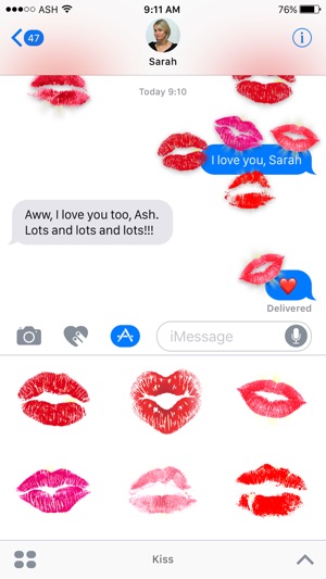 Loving Kiss Stickers(圖2)-速報App