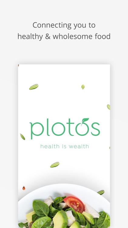 Plotos: healthy food delivery