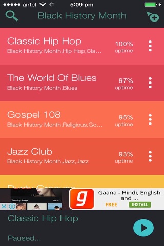 Black History Month Radio Stations screenshot 2