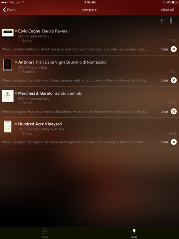 CorkGuru Wine Menu Software screenshot 4