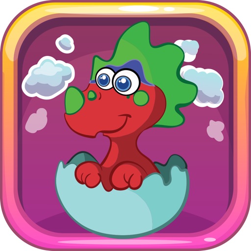 Dino Jurassic Puzzle Online - Match 3 Game Icon
