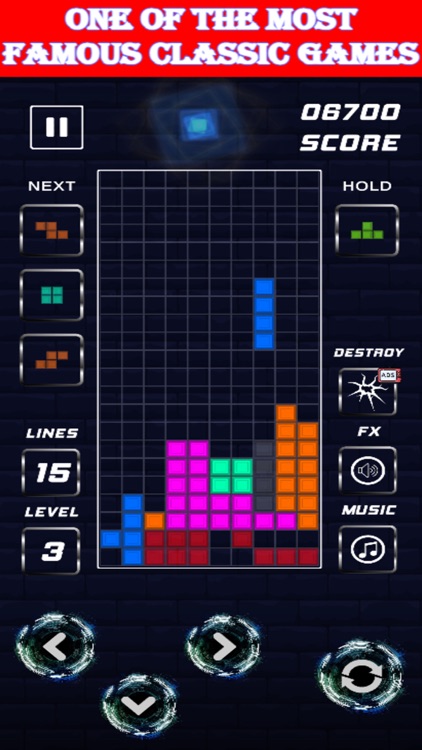 Brick Games - Fun Block Puzzle screenshot-4