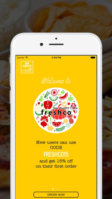 How to cancel & delete Freshco - The Health Cafe from iphone & ipad 1