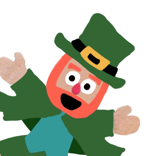 Five Little Leprechauns St. Patrick's Day Stickers