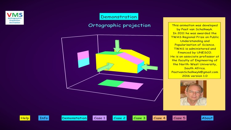 VMS - Orthographic Projection Animation Lite by Willie van Schalkwyk