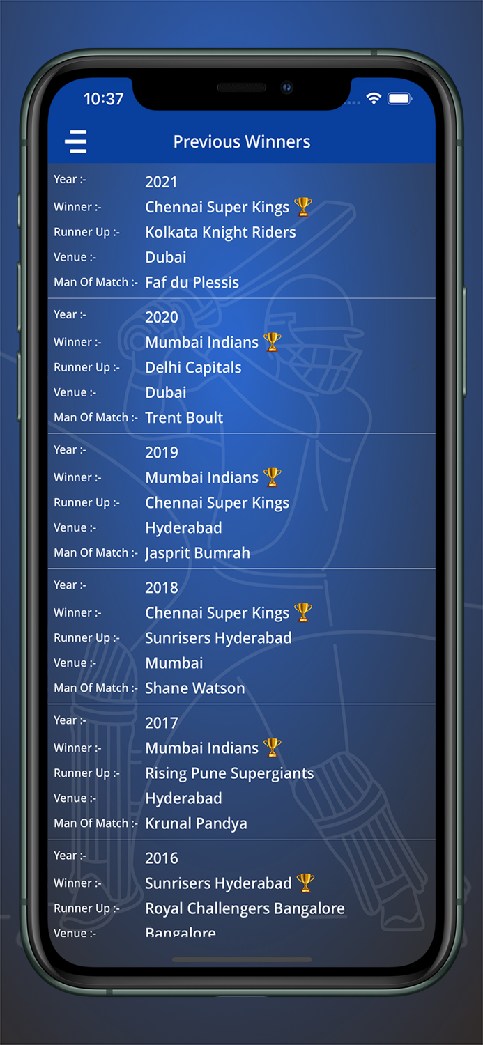 IPL 15 Schedule - IPL 2022