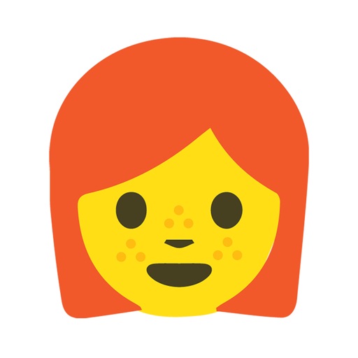 Redhead Emoji Stickers iOS App