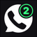 Second Phone Number - 2Number medium-sized icon