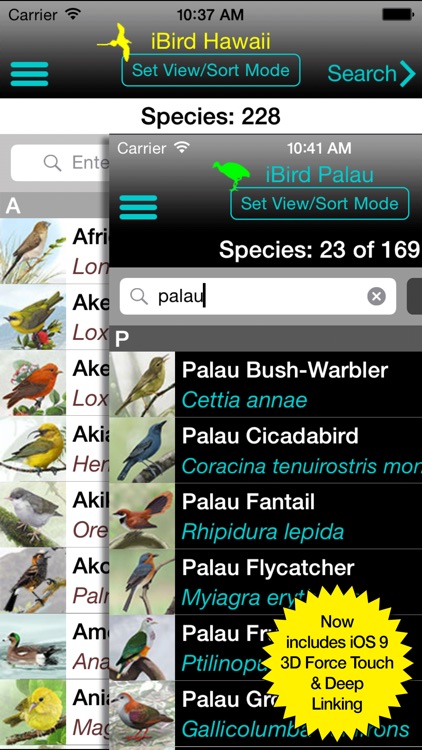 iBird Hawaii & Palau Guide to Birds