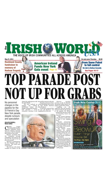 The Irish World Newspaper USA screenshot-3