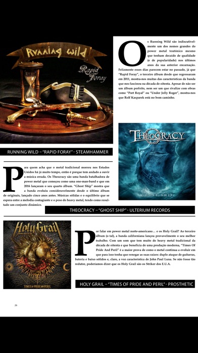 World Of Metal Magazine screenshot1