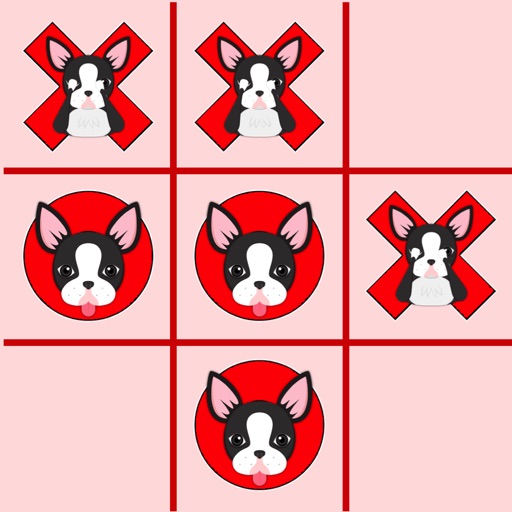 Boston Terrier Tic Tac Toe icon