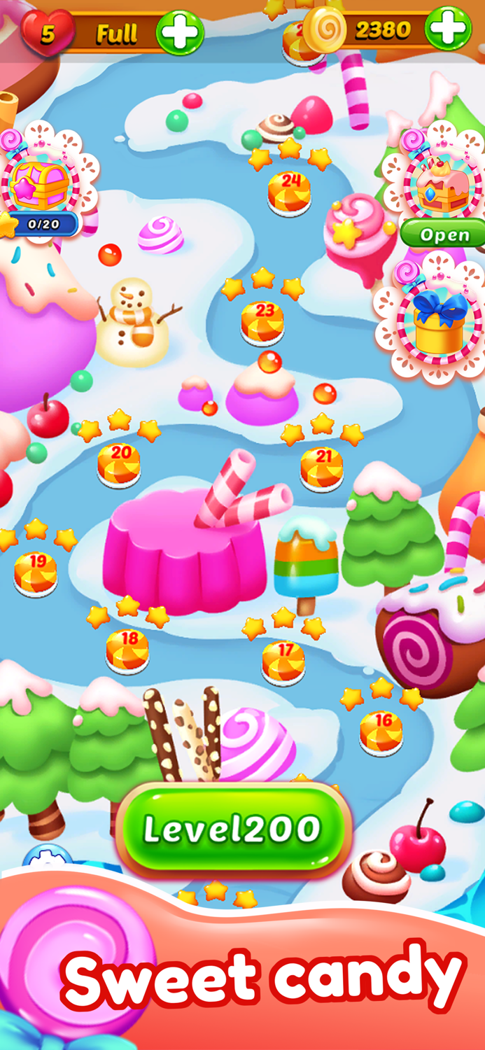 Candy Sweet Legends Match 3