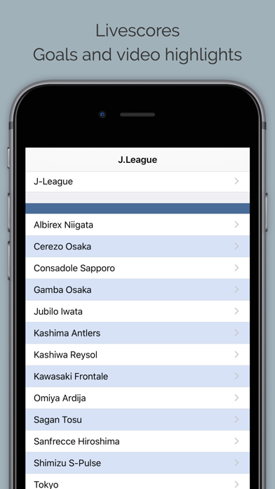 How to cancel & delete J League. from iphone & ipad 1