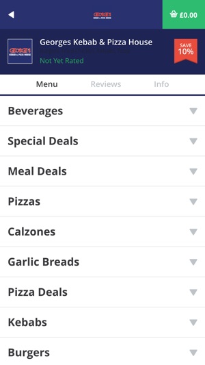 Georges Kebab & Pizza House(圖3)-速報App