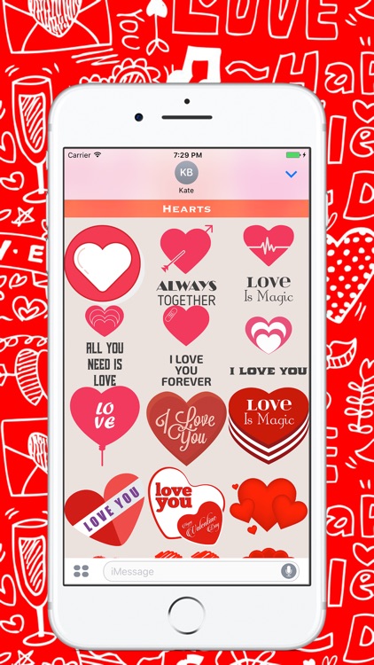 Saint Valentine’s Day - Stickers for iMessage screenshot-3