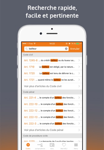 MCJ - Tout le droit français screenshot 4