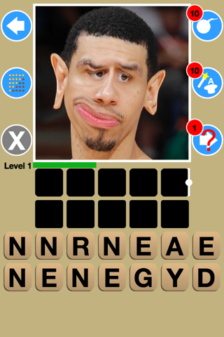 Warped NBA Basketball Players Game Quiz Maestro screenshot 2