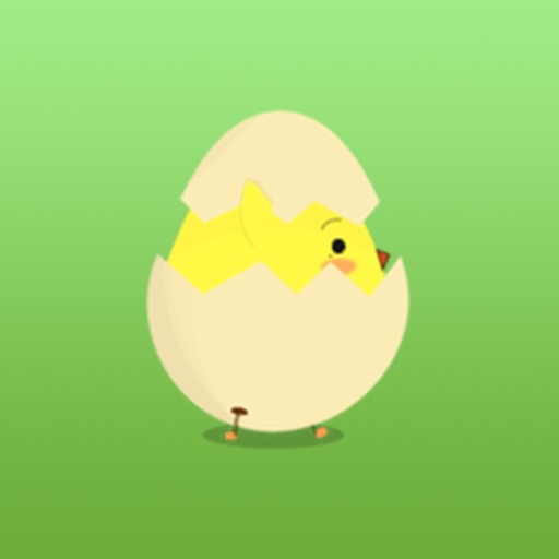 Adorable Chicken Sticker icon