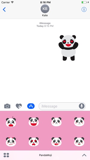 PandaMoji Stickers - Cute Emojis(圖2)-速報App