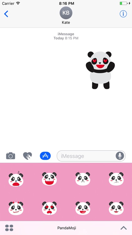 PandaMoji Stickers - Cute Emojis