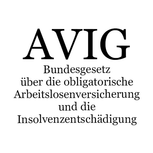 AVIG - Arbeitslosenversicherungsgesetz