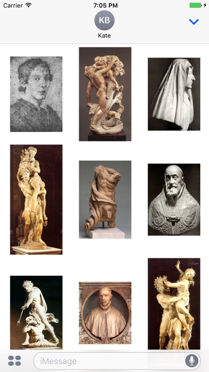 Gian Lorenzo Bernini Artworks Stickers