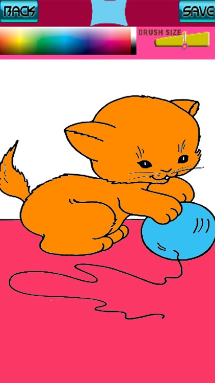 Cat Cake Coloring Book Games For Kids Version