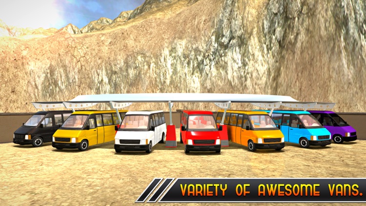 Offroad Van Driving Simulator & 3d driver duty