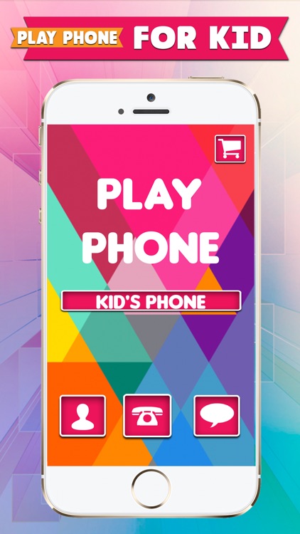 Kids Play Phone For Fun With Musical Games