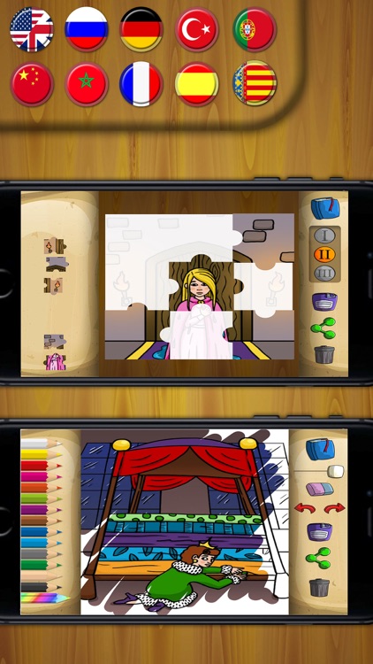 Princess and the Pea Classic interactive book Pro