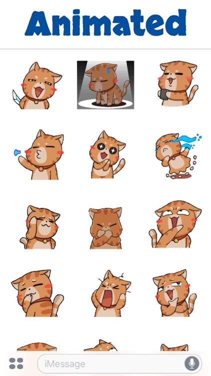 Brown Cat Animated