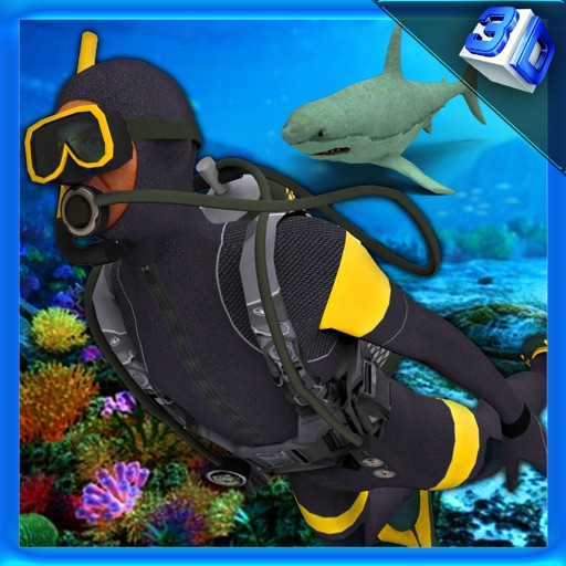 潜水员和疯狂的海上潜水冒险sim