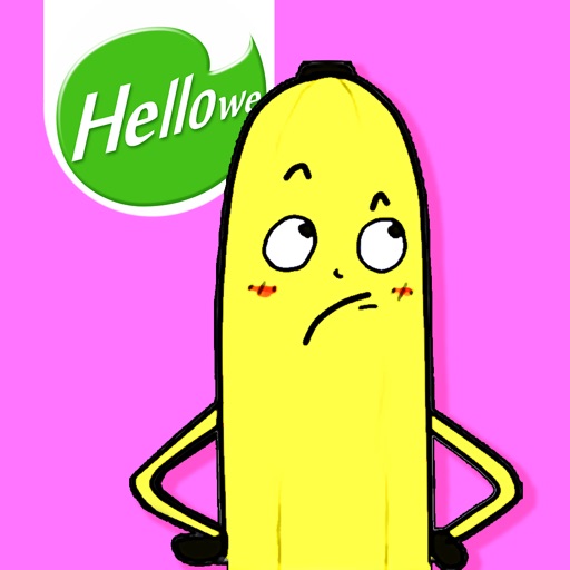 Hellowe Stickers: Mr Banana