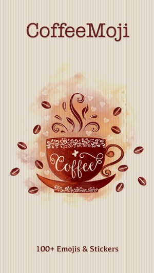 CoffeeMoji - coffee stickers & emoji keyboard app(圖1)-速報App