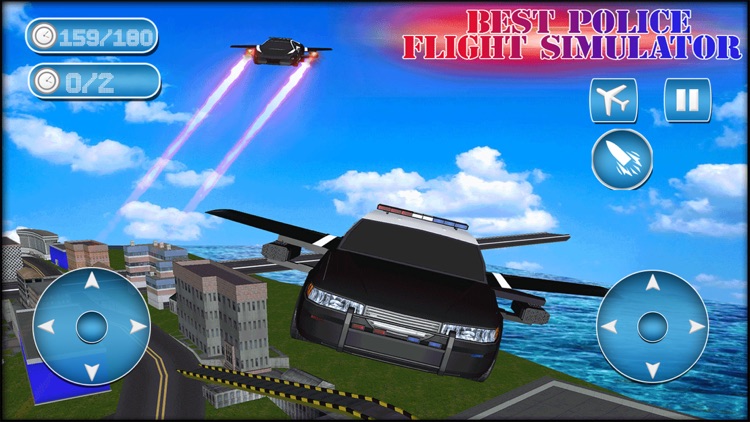 Flying Cars Police Battle Pro