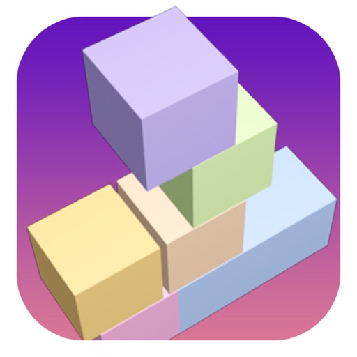 Rainbow ladder - colorful stars game Icon